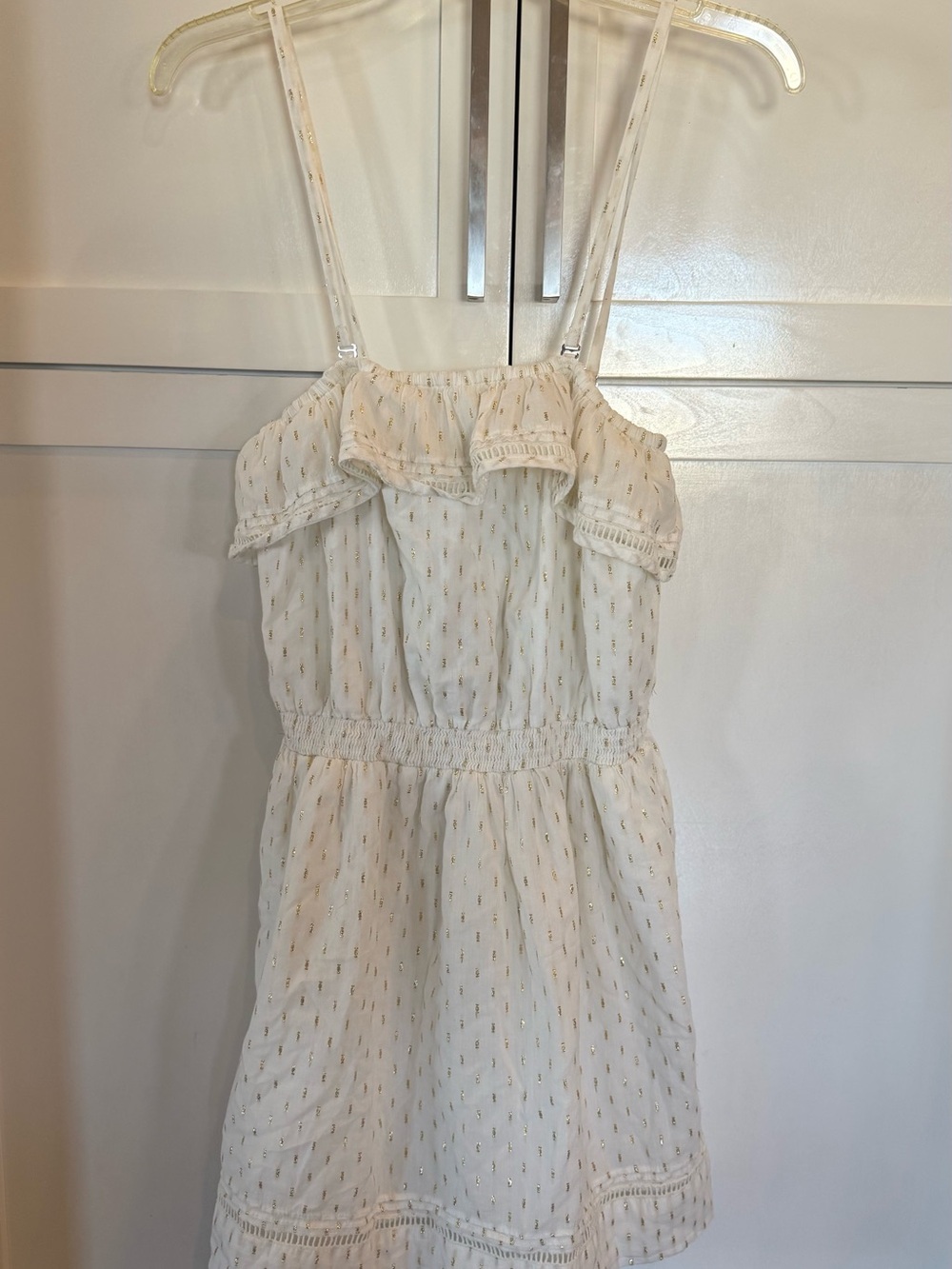 Express women dress size m white